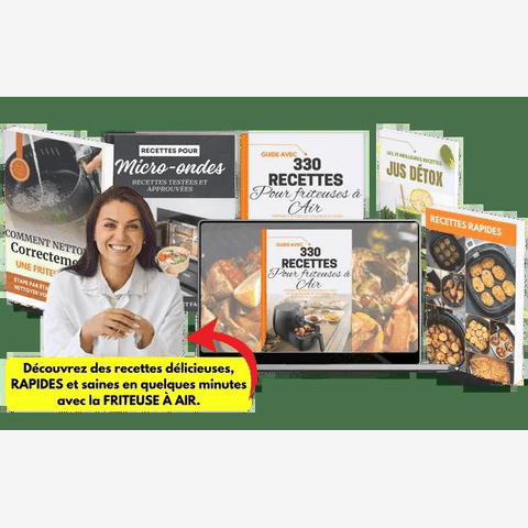 330 Air Fryer Recipes — French edition
